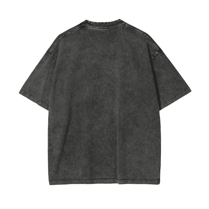 Leafless Conifer V1 Acid Washed Oversize T-Shirt