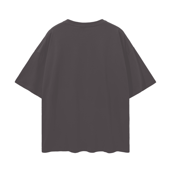 Leafless Conifer V2 - Oversize Deep Drop Shoulder T-Shirt